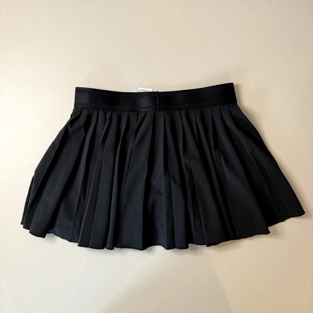 Nike Black Victory Court Tennis Skirt Size Medium Women's 13 inches - Picture 5 of 6